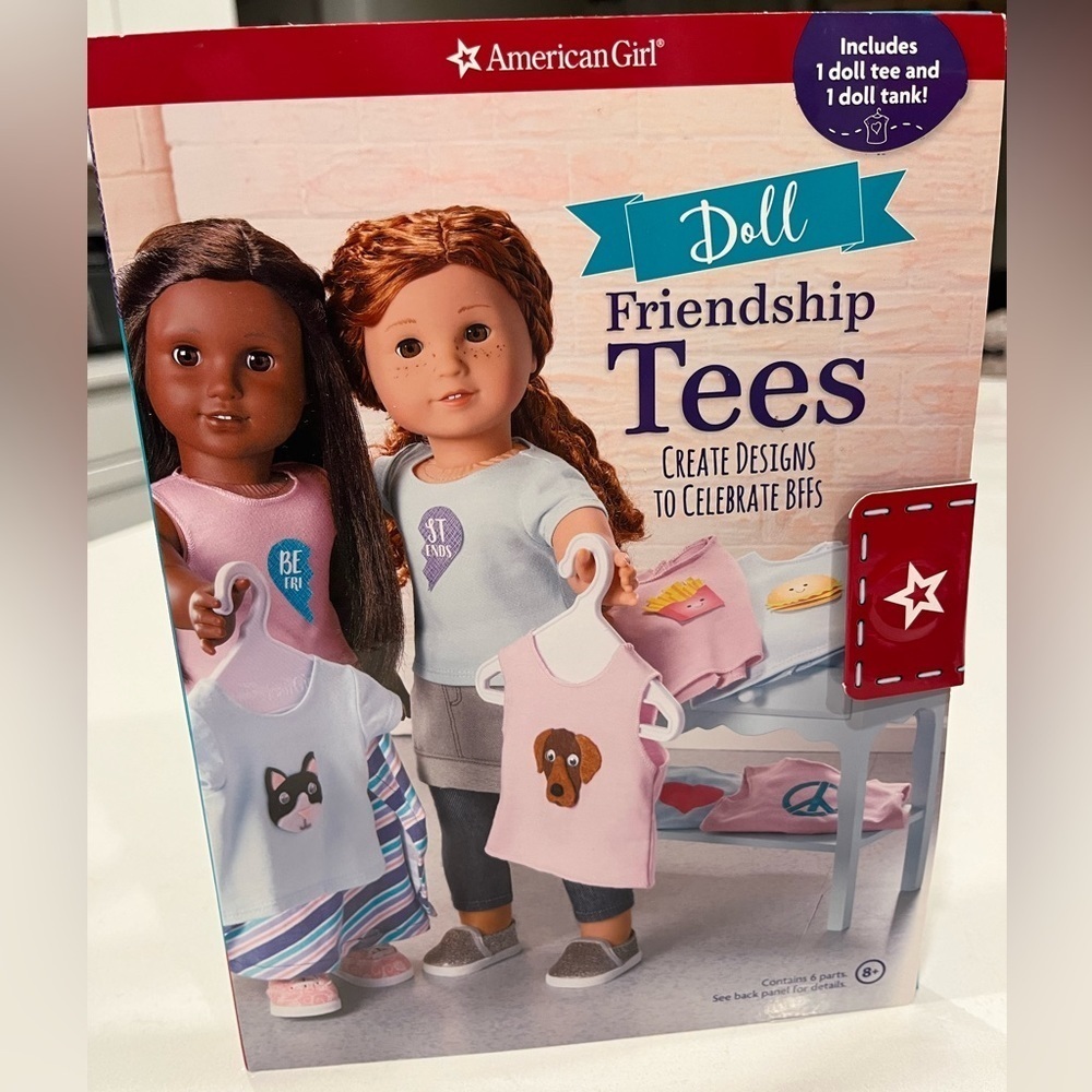 New American Girl Doll Friendship Tees Book